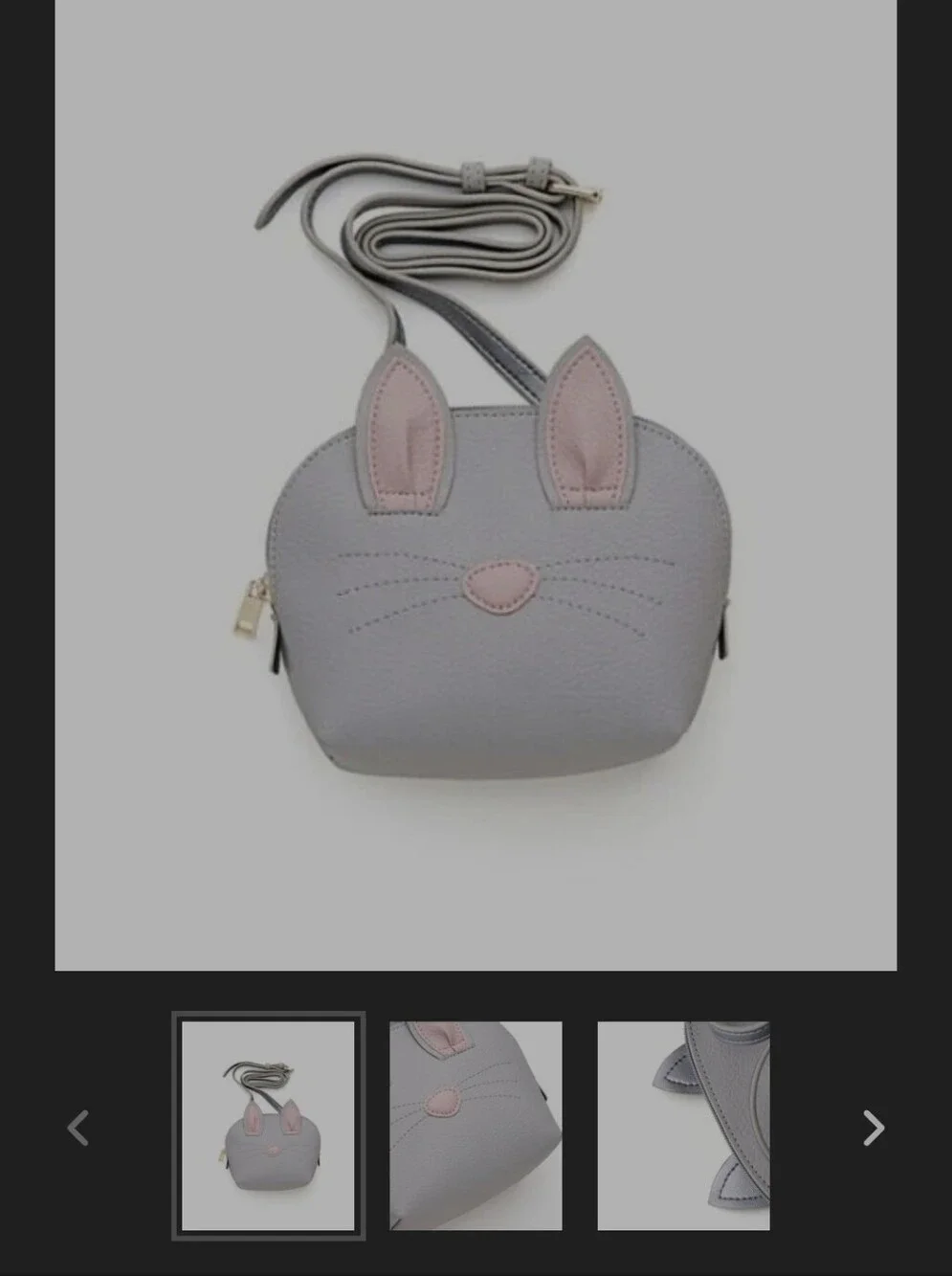 Thaynards Riley Rabbit Crossbody Bag, MSRP $149. Comes Withdust Bag NWT